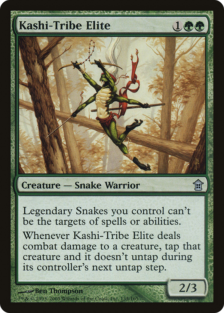Kashi-Tribe Elite (SOK-135) - Saviors of Kamigawa Foil