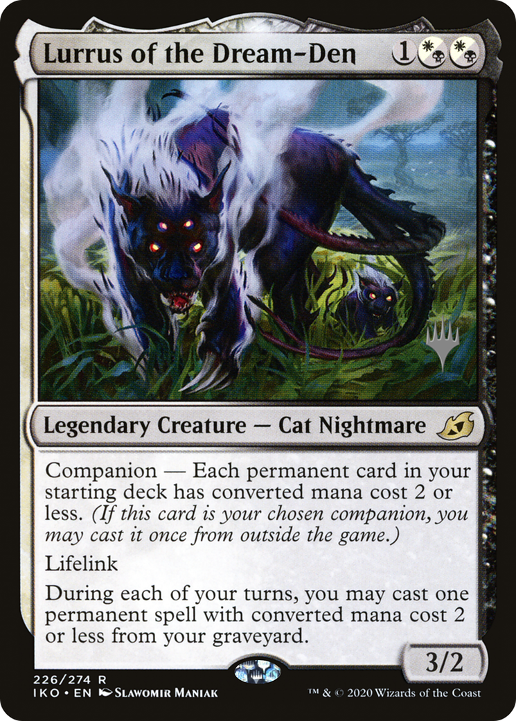 Lurrus of the Dream-Den (PPIKO-226P) - Ikoria: Lair of Behemoths Promos: (companion) Foil