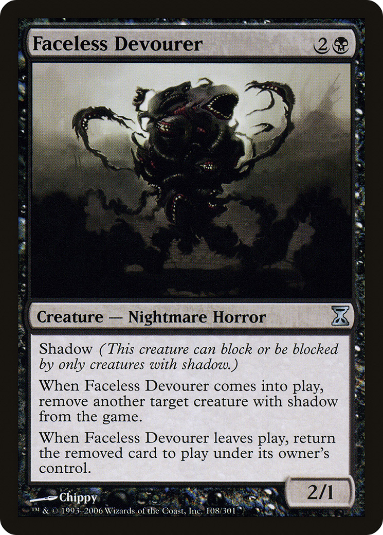 Faceless Devourer (TSP-108) - Time Spiral