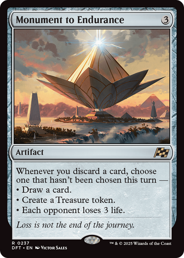 Monument to Endurance (DFT-237) - Aetherdrift Foil