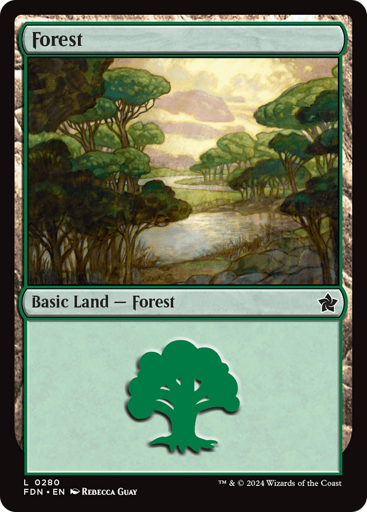 Forest (FDN-280) - Foundations Foil