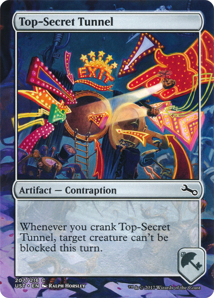 Top-Secret Tunnel (UST-207) - Unstable (Borderless) Foil