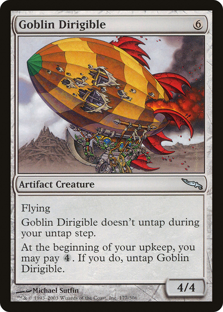 Goblin Dirigible (MRD-177) - Mirrodin Foil