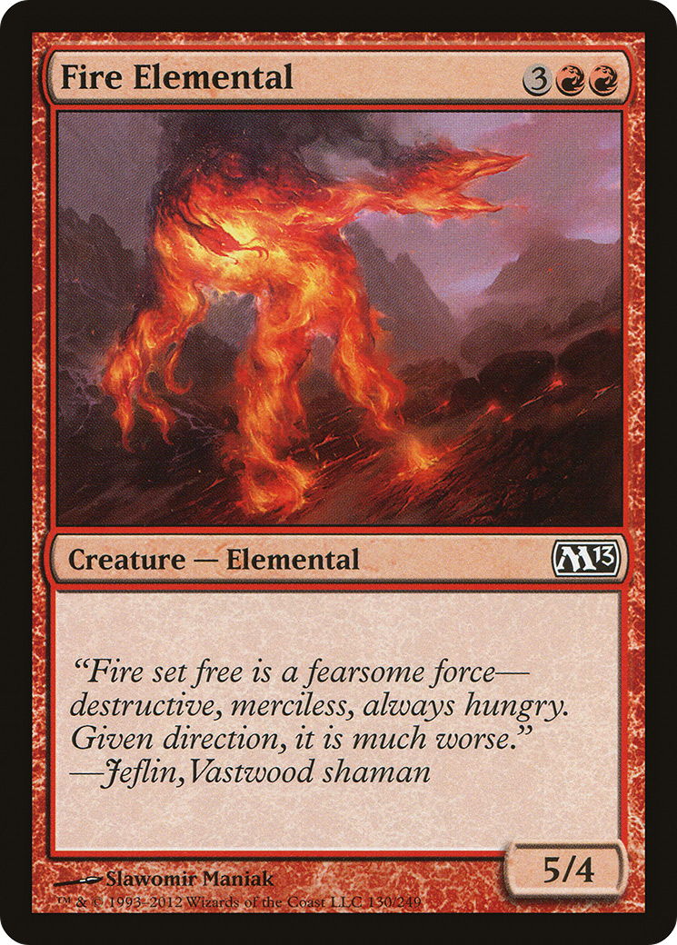 Fire Elemental (M13-130) - Magic 2013