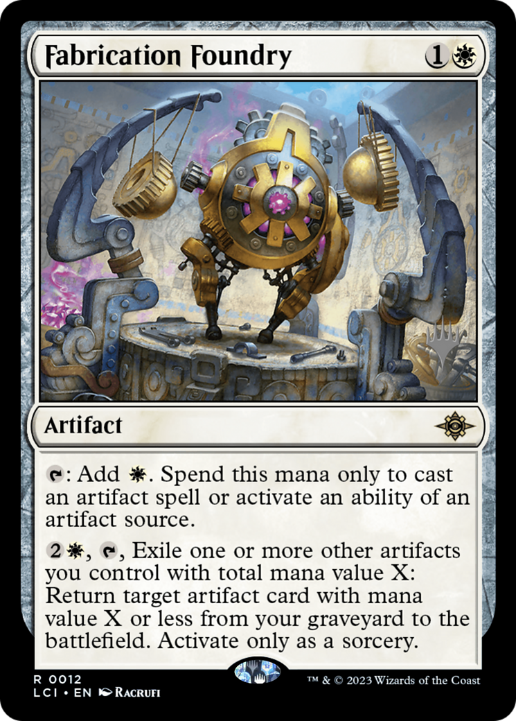 Fabrication Foundry (PPLCI-012) - The Lost Caverns of Ixalan Promos Foil