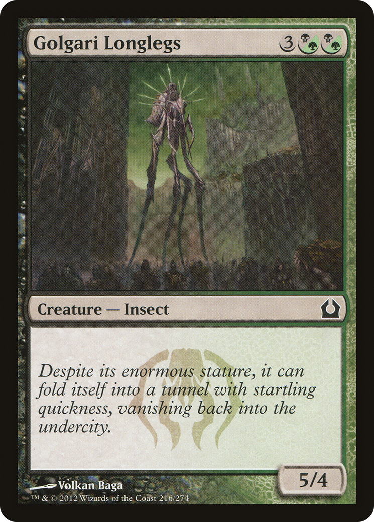Golgari Longlegs (RTR-216) - Return to Ravnica Foil