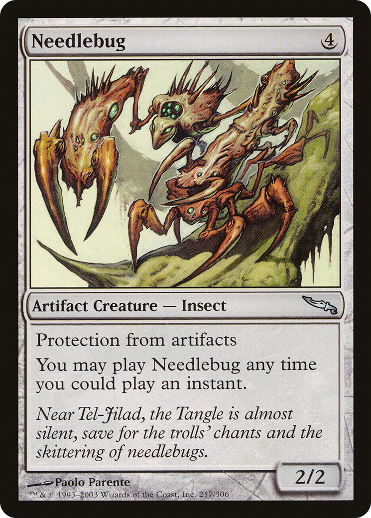 Needlebug (MRD-217) - Mirrodin Foil