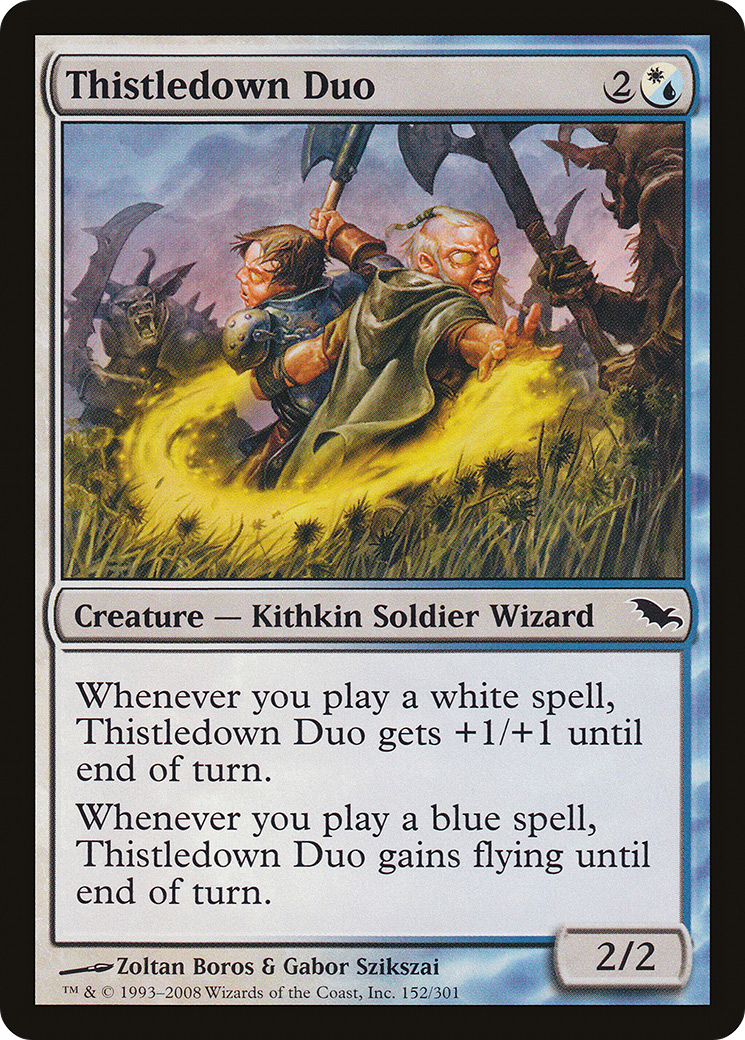 Thistledown Duo (SHM-152) - Shadowmoor Foil