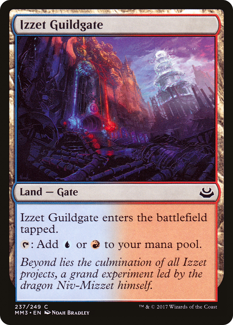 Izzet Guildgate (MM3-237) - Modern Masters 2017