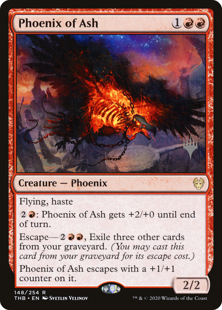 Phoenix of Ash (PPTHB-148) - Theros Beyond Death Promos Foil