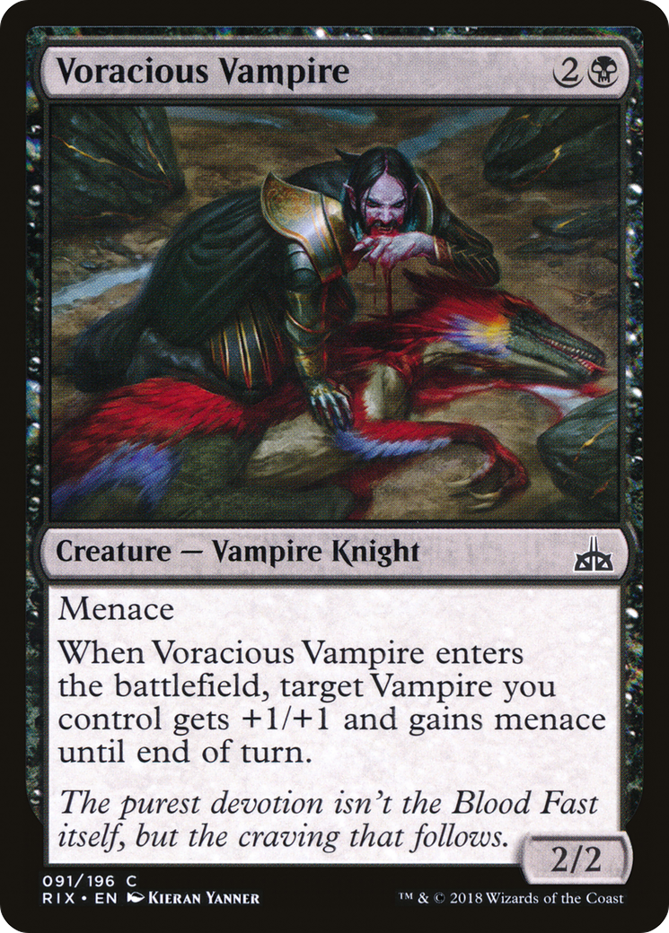 Voracious Vampire (RIX-091) - Rivals of Ixalan
