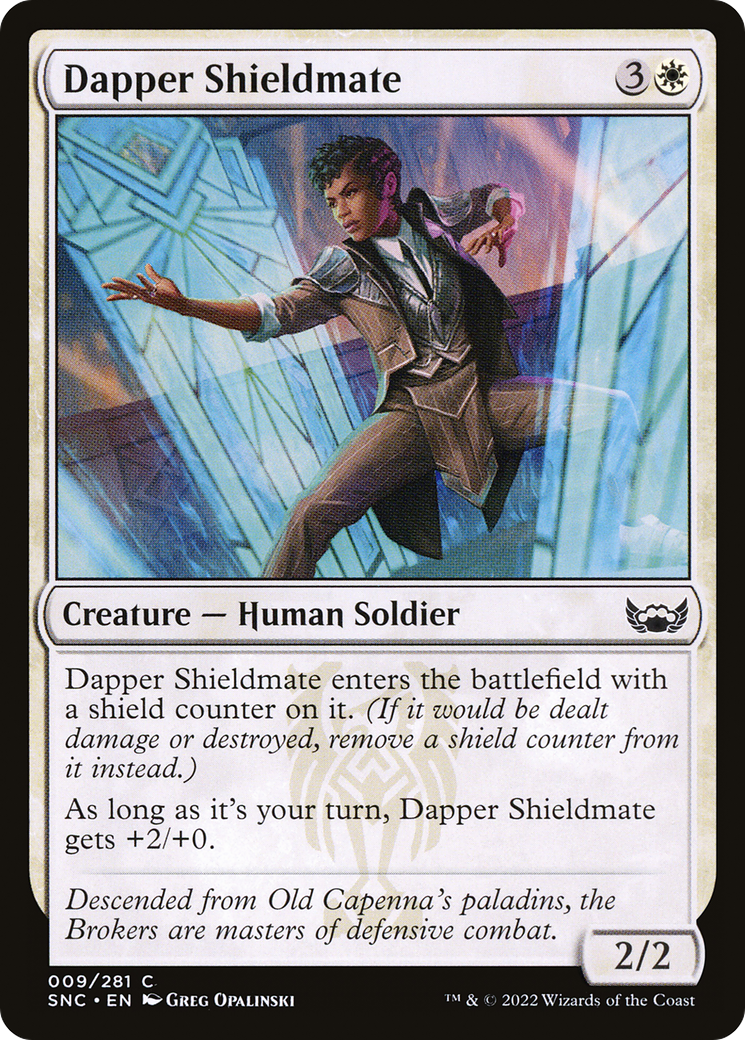 Dapper Shieldmate (SNC-009) - Streets of New Capenna