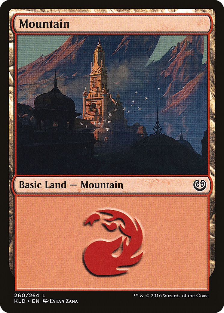 Mountain (KLD-260) - Kaladesh Foil