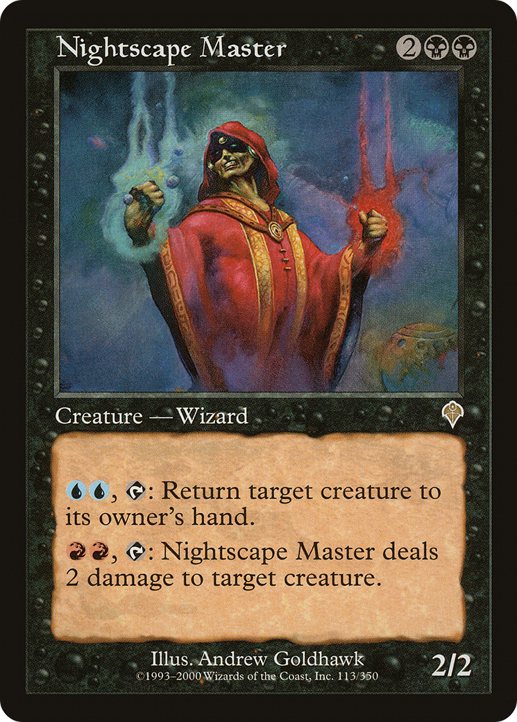 Nightscape Master (INV-113) - Invasion Foil