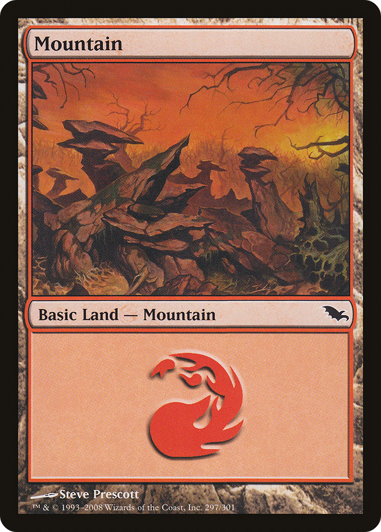 Mountain (SHM-297) - Shadowmoor Foil