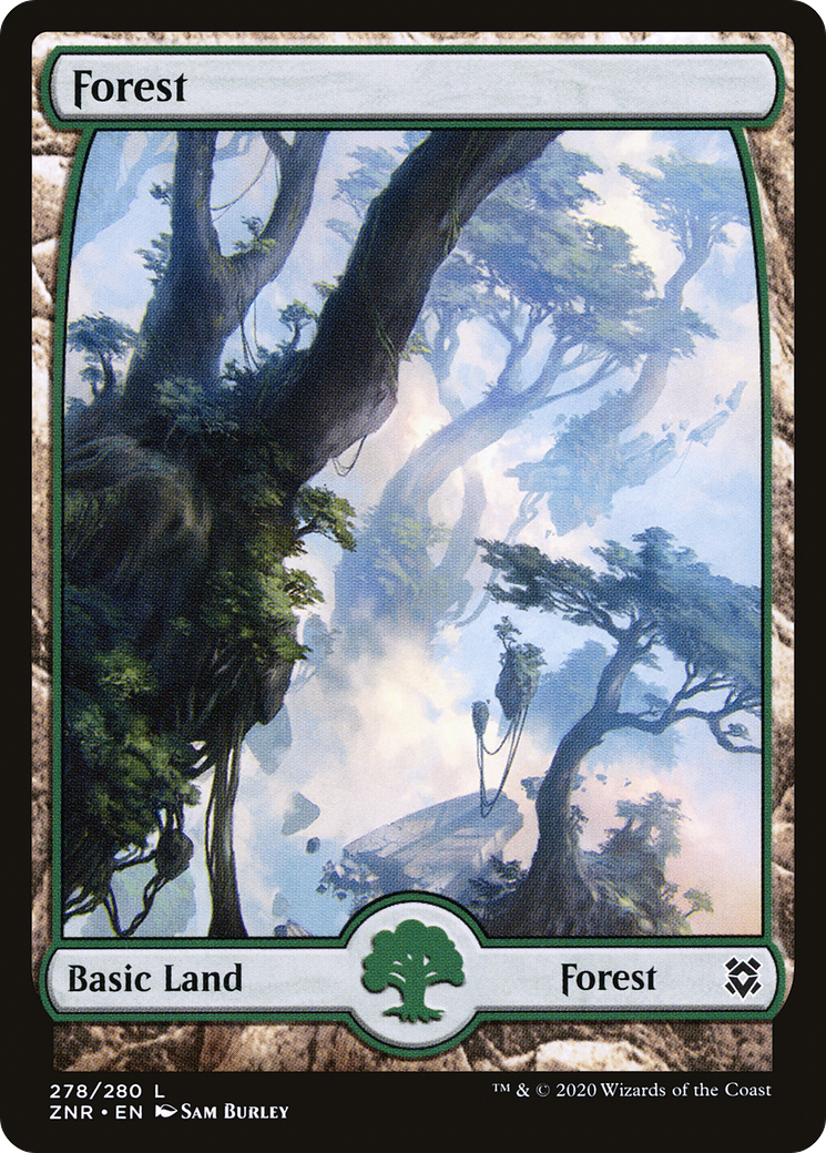 Forest (ZNR-278) - Zendikar Rising: (Full Art)