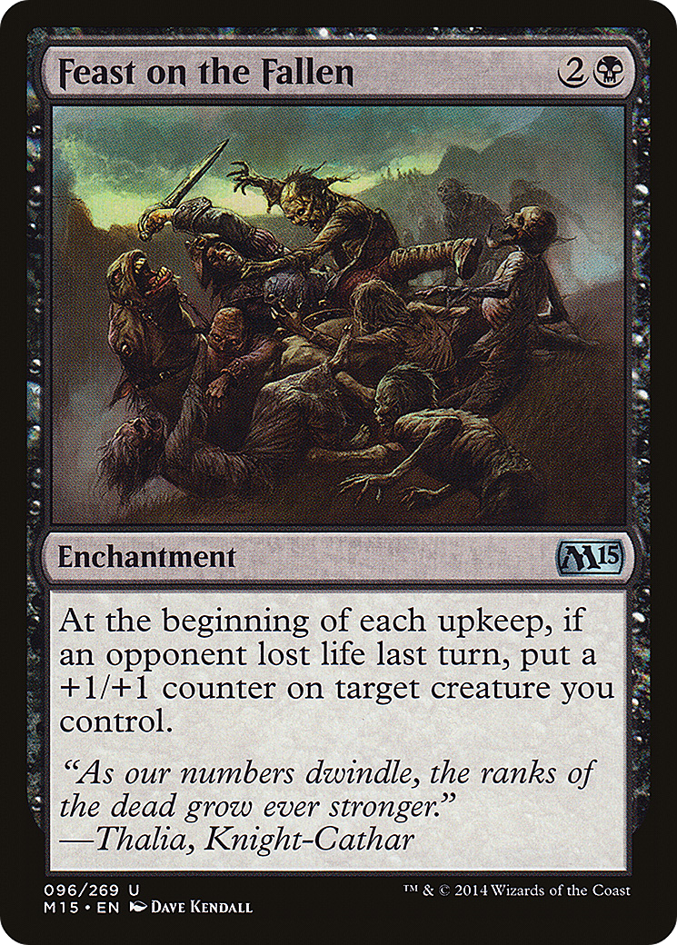 Feast on the Fallen (M15-096) - Magic 2015 Foil