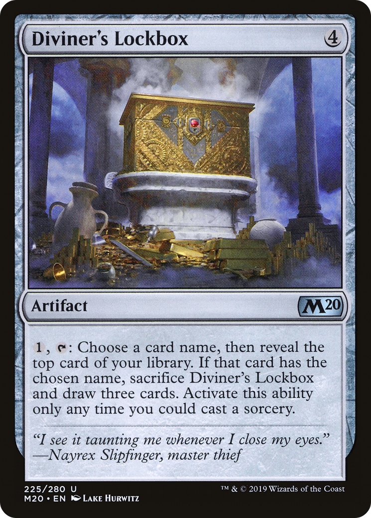 Diviner's Lockbox (M20-225) - Core Set 2020