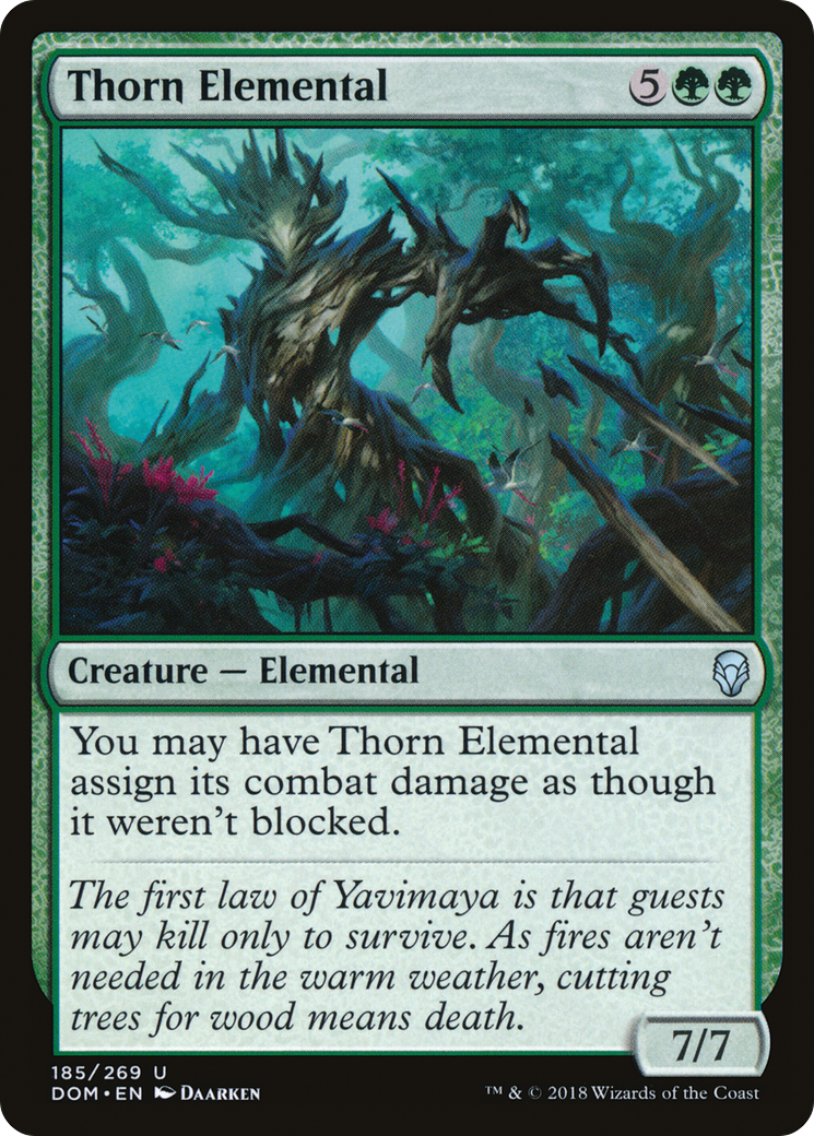 Thorn Elemental (DOM-185) - Dominaria