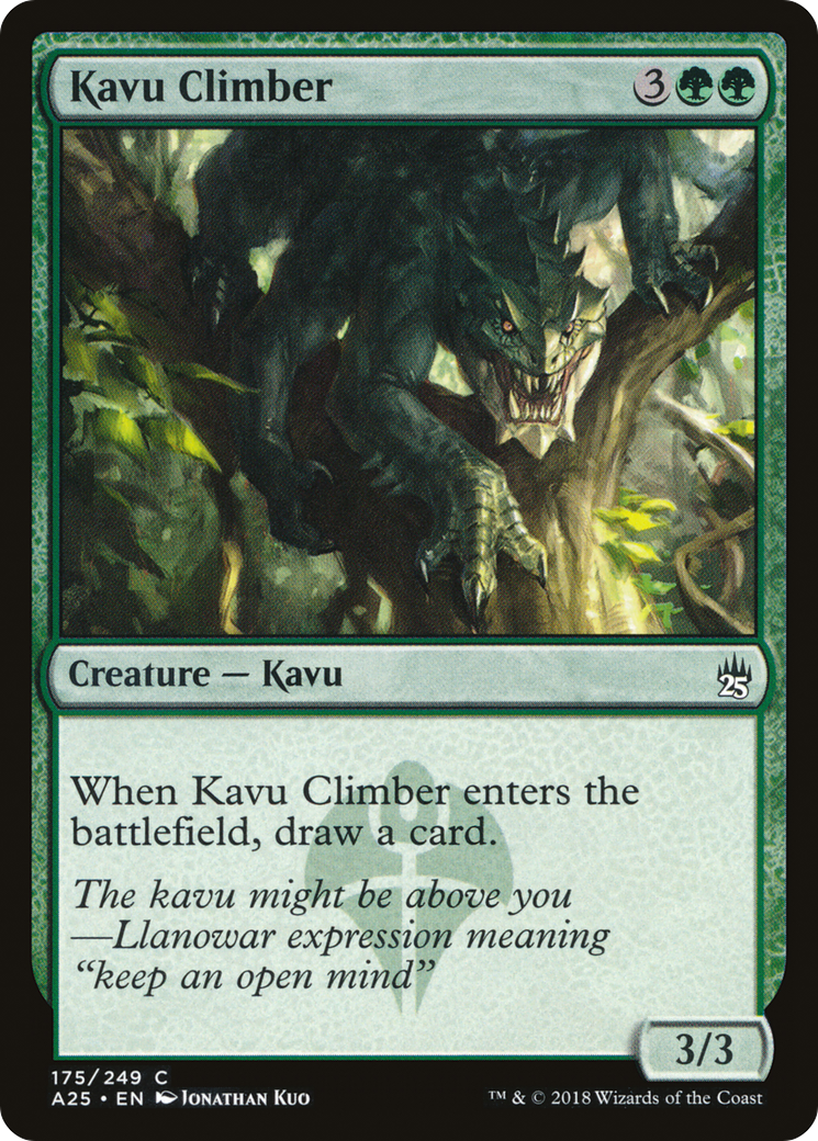 Kavu Climber (A25-175) - Masters 25 Foil