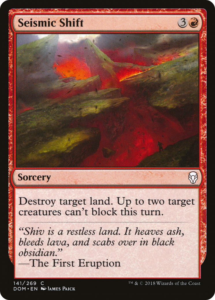 Seismic Shift (DOM-141) - Dominaria