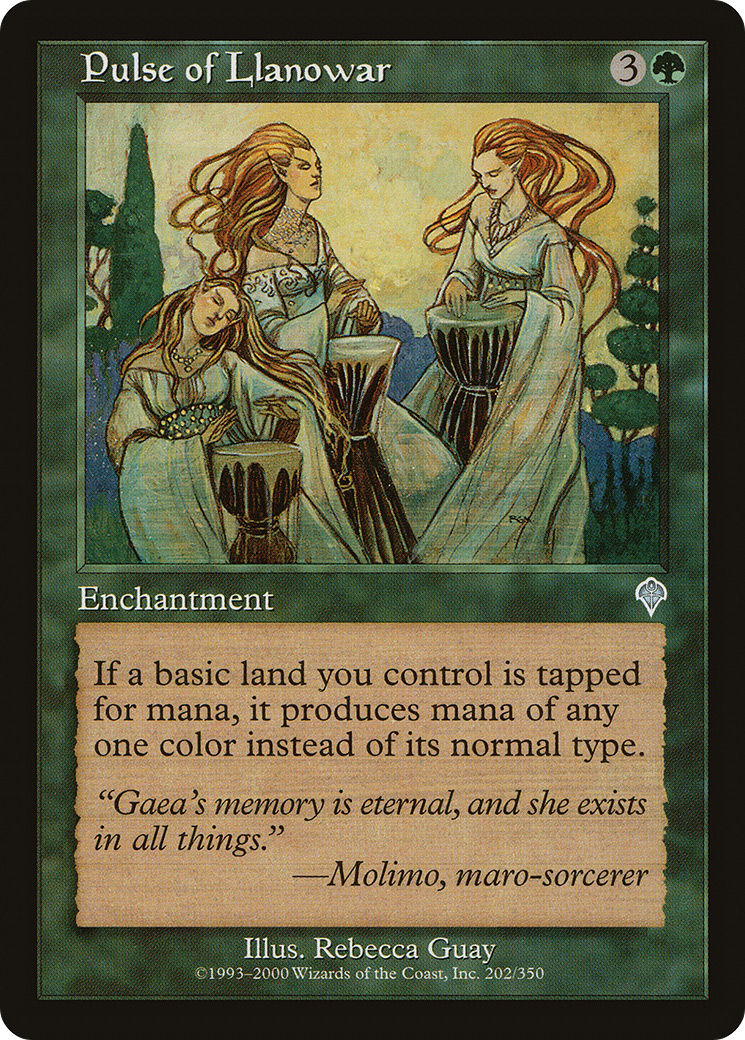 Pulse of Llanowar (INV-202) - Invasion Foil