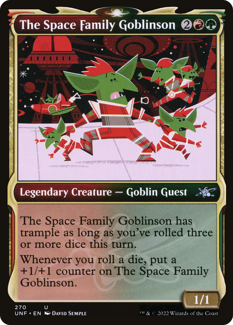 The Space Family Goblinson (UNF-270) - Unfinity: (Showcase)
