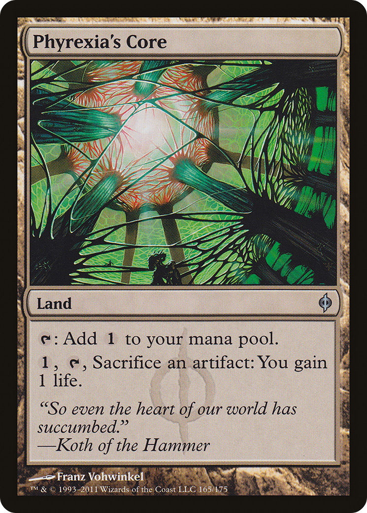 Phyrexia's Core (NPH-165) - New Phyrexia