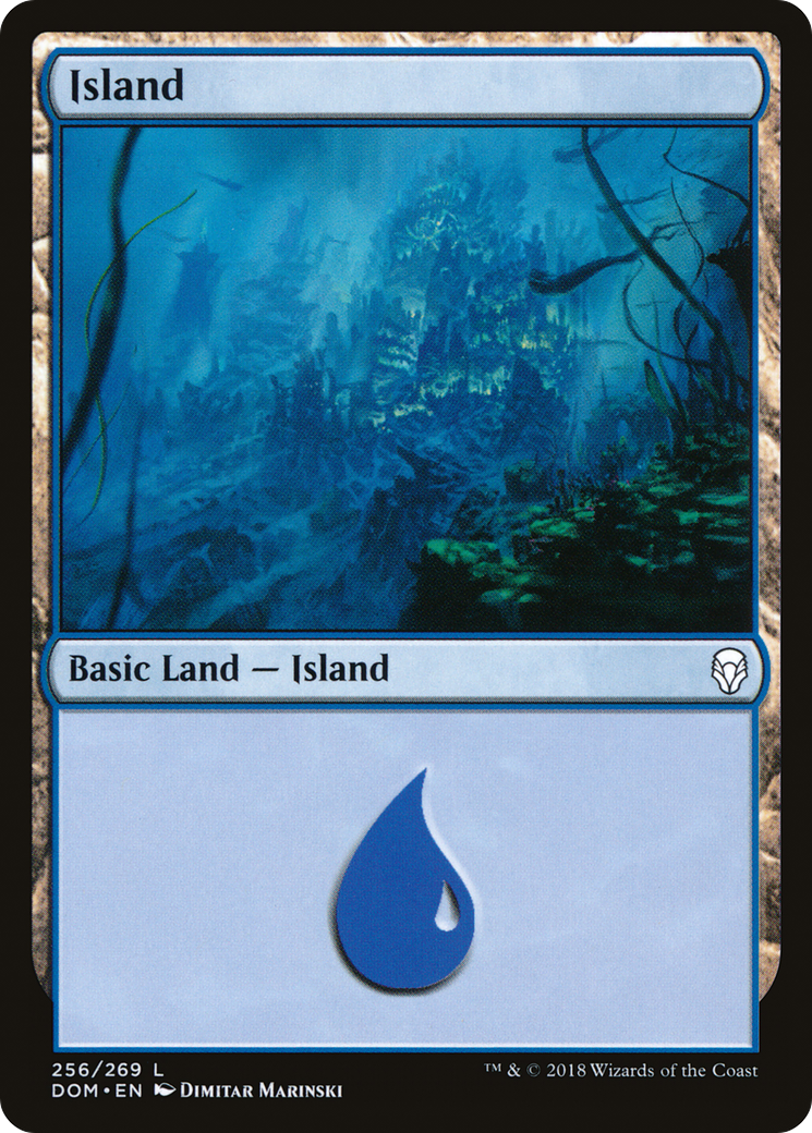 Island (DOM-256) - Dominaria