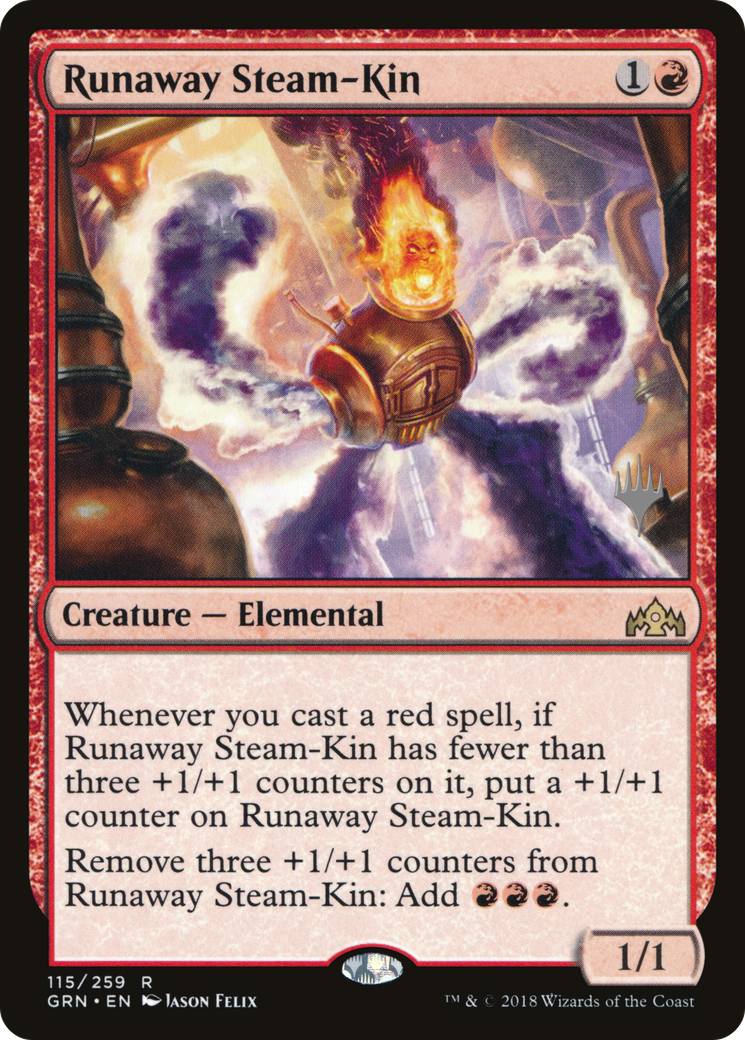 Runaway Steam-Kin (PPM20-115) - Guilds of Ravnica Promos Foil