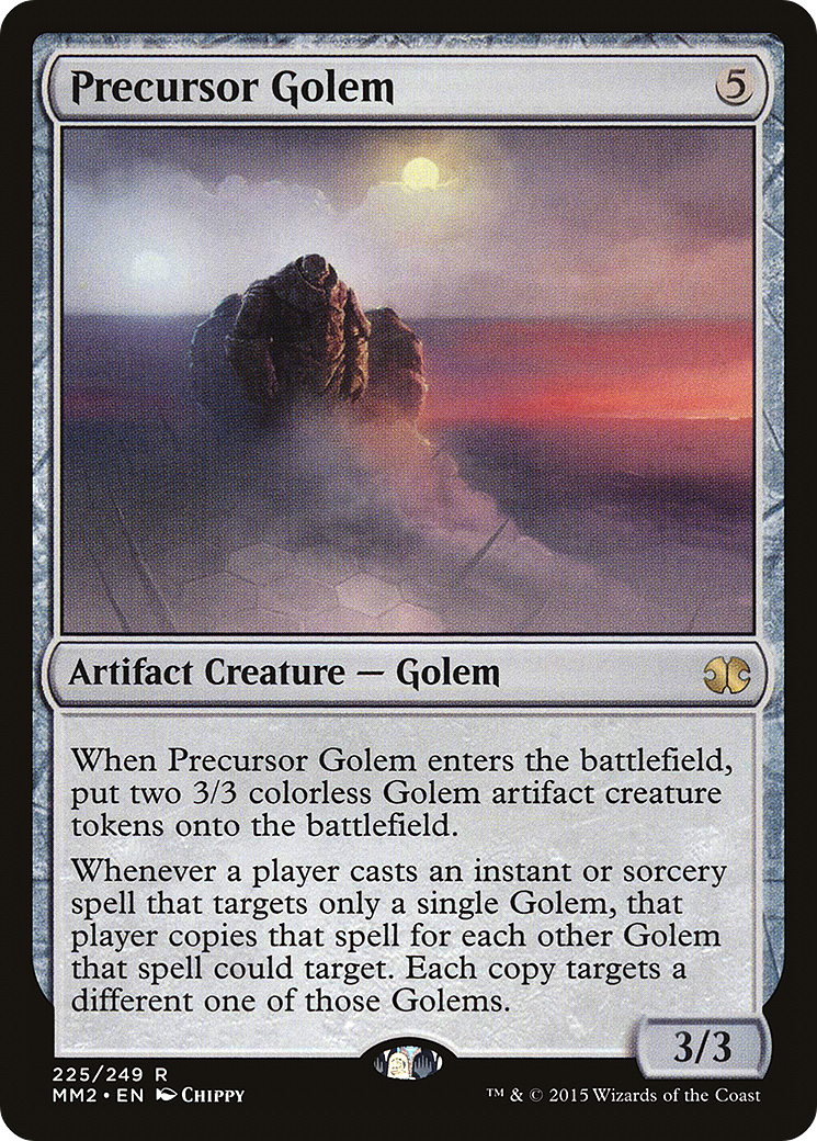 Precursor Golem (MM2-225) - Modern Masters 2015 Foil