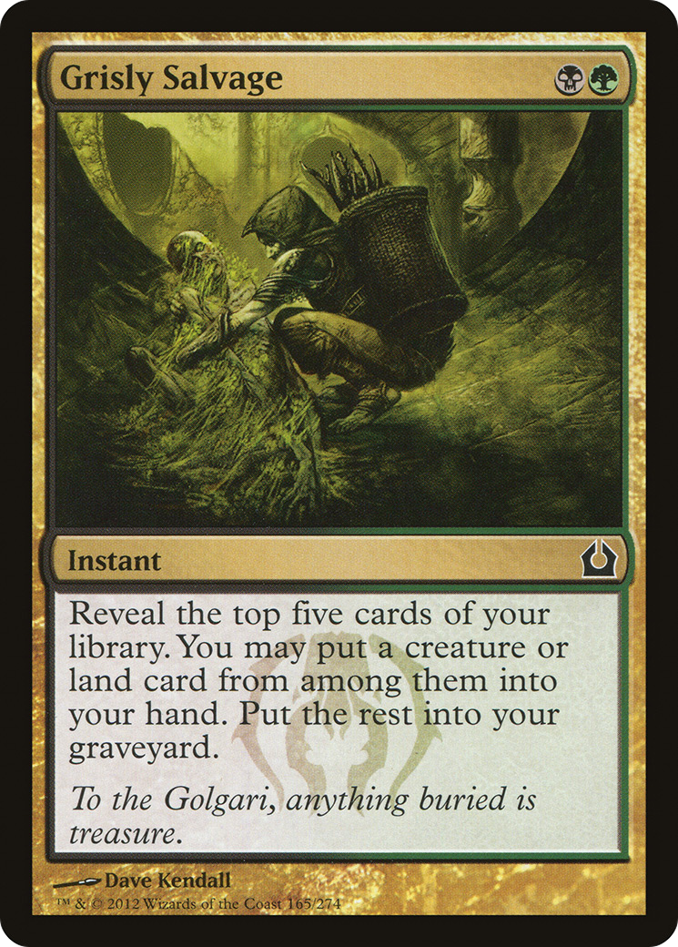 Grisly Salvage (RTR-165) - Return to Ravnica