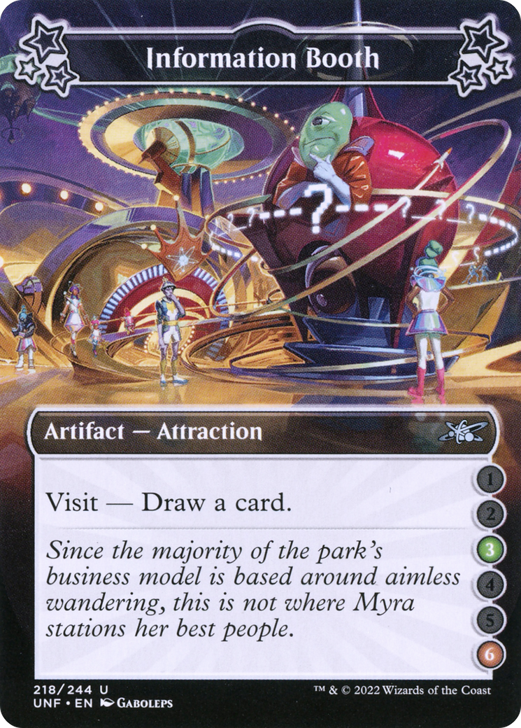 Information Booth (UNF-218B) - Unfinity Foil
