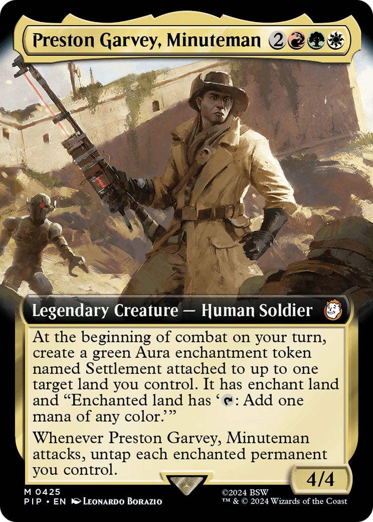 Preston Garvey, Minuteman (PIP-425) - Fallout: (Extended Art)