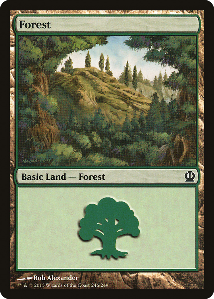 Forest (THS-246) - Theros
