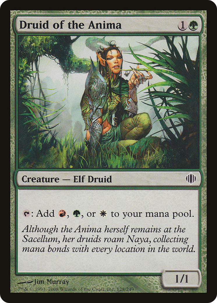 Druid of the Anima (ALA-128) - Shards of Alara Foil