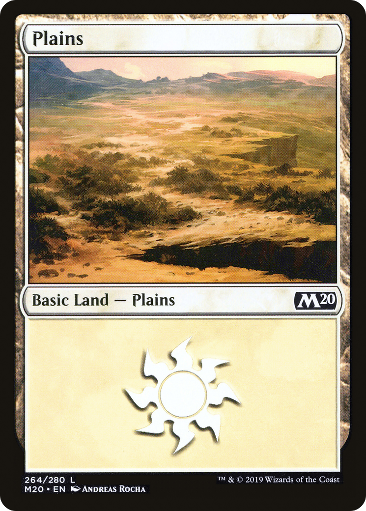 Plains (M20-264) - Core Set 2020 Foil