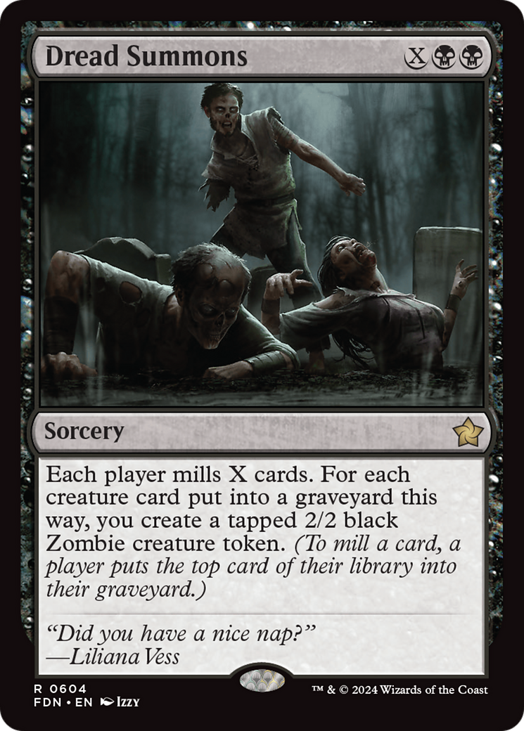 Dread Summons (FDN-604) - Foundations