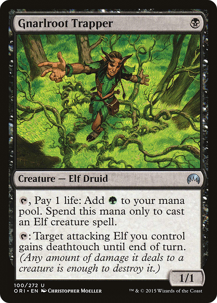Gnarlroot Trapper (ORI-100) - Magic Origins Foil
