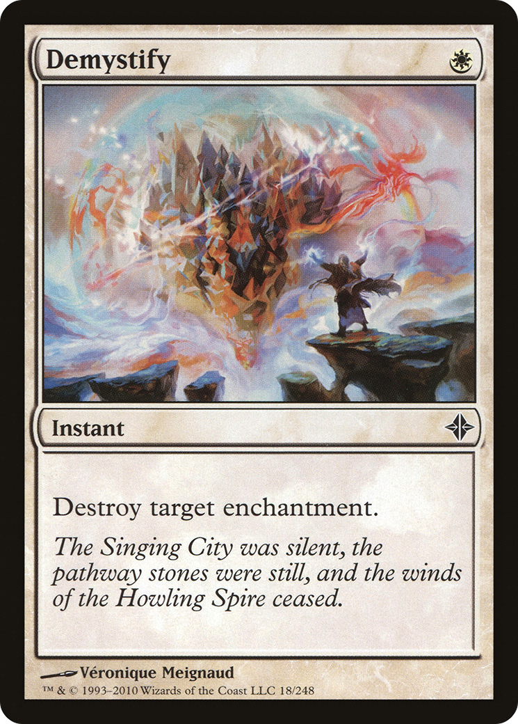 Demystify (ROE-018) - Rise of the Eldrazi Foil