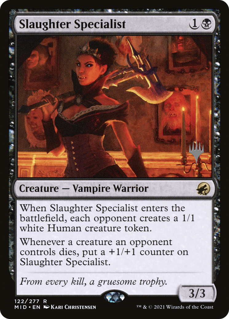 Slaughter Specialist (PPMID-122P) - Innistrad: Midnight Hunt Promos Foil
