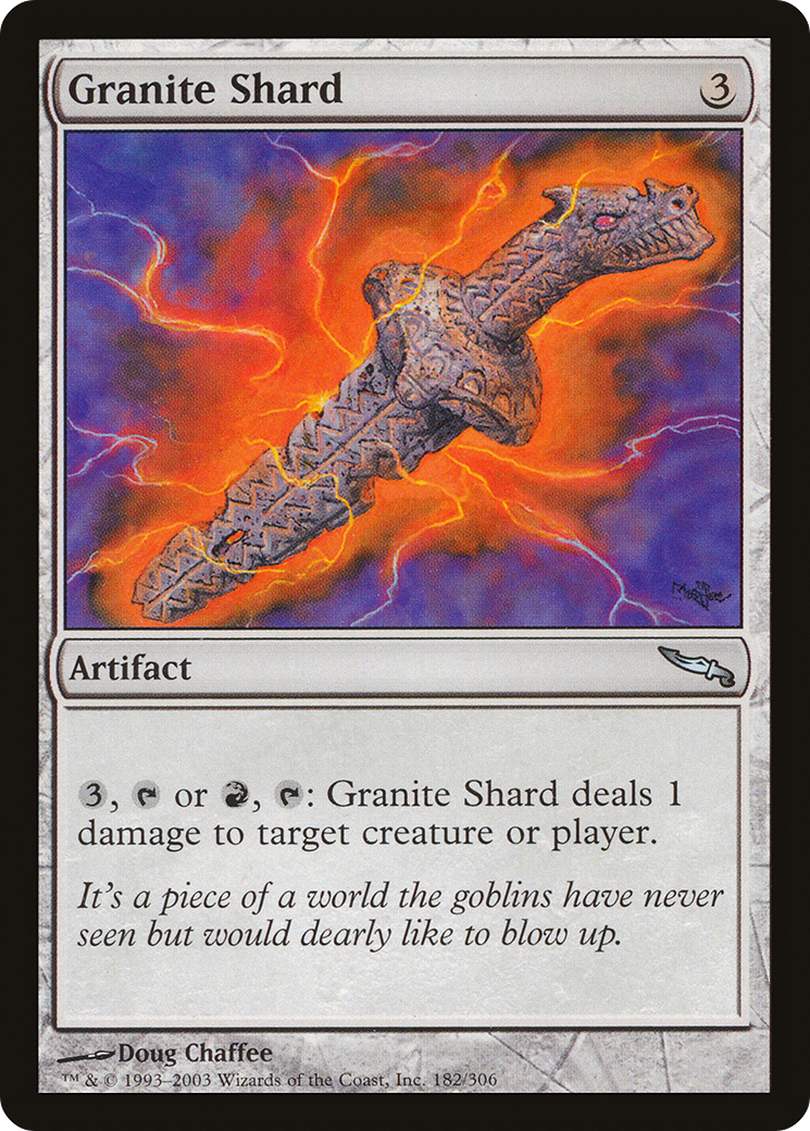 Granite Shard (MRD-182) - Mirrodin