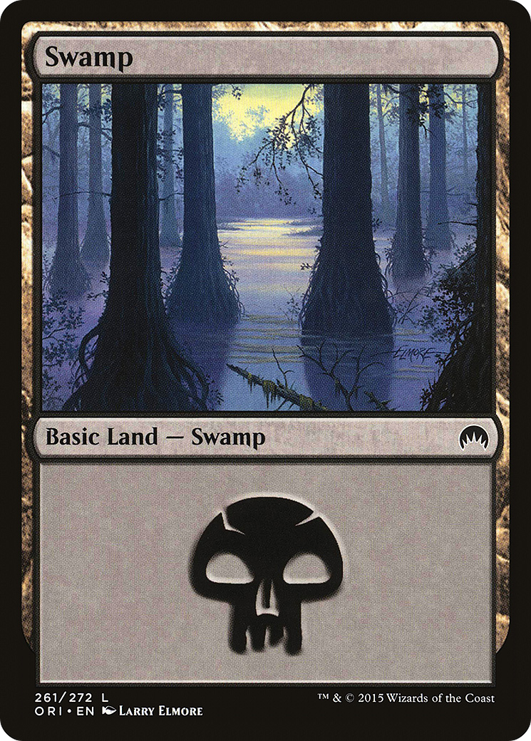 Swamp (ORI-261) - Magic Origins Foil