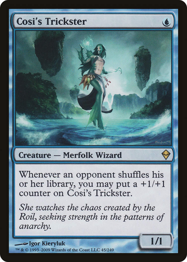 Cosi's Trickster (ZEN-045) - Zendikar Foil