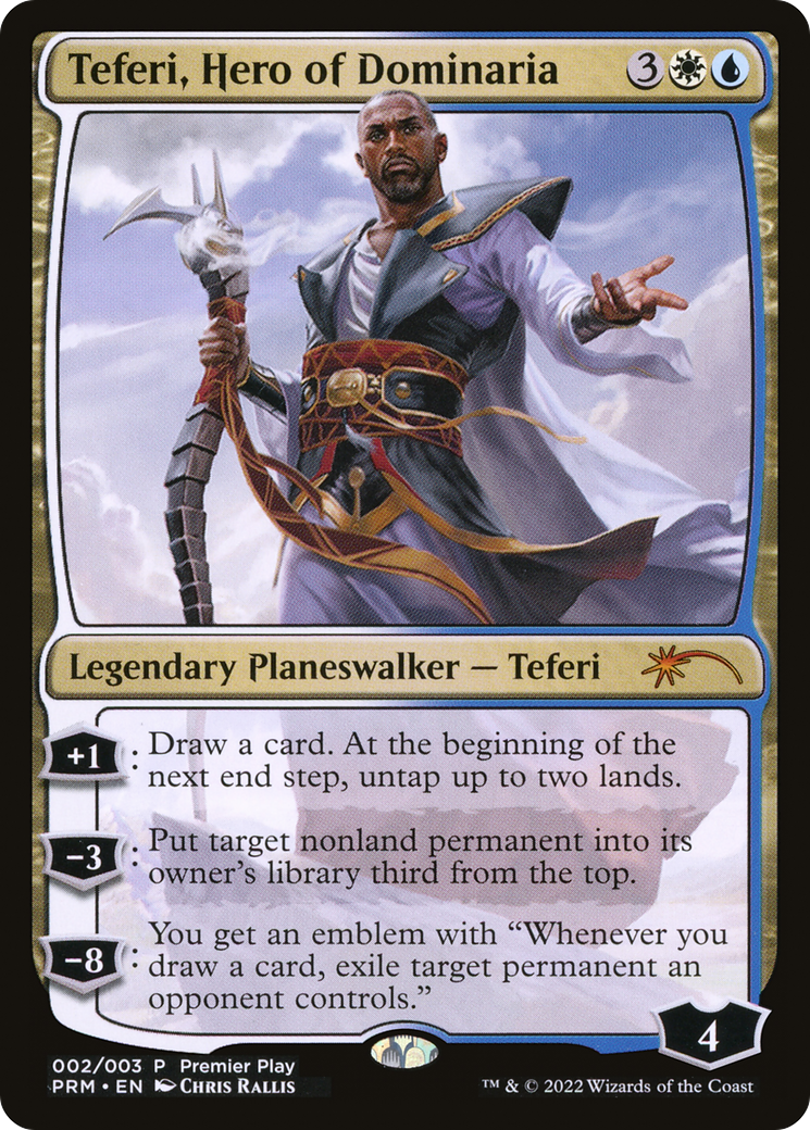 Teferi, Hero of Dominaria (PTP-002) - Pro Tour Promos Foil