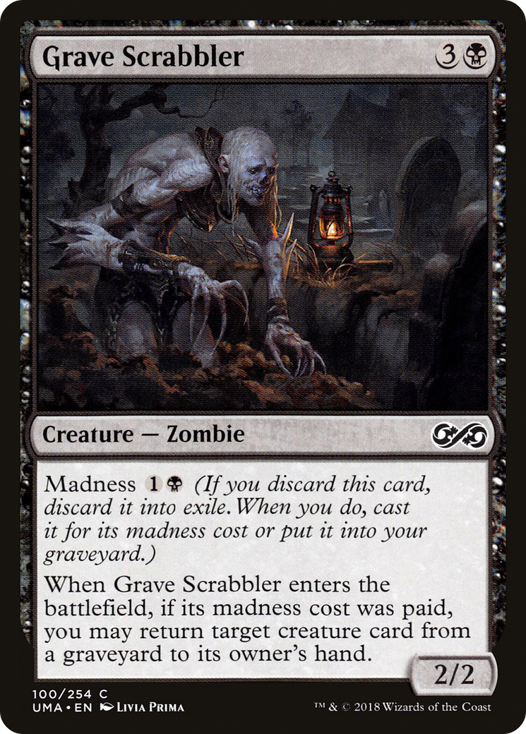Grave Scrabbler (UMA-100) - Ultimate Masters Foil