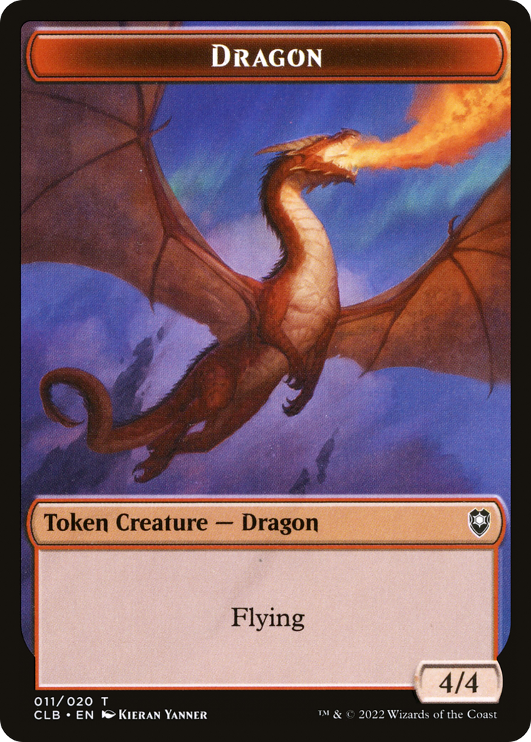 Dragon (CLB-011) - Battle for Baldur's Gate Tokens