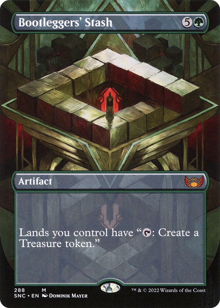 Bootleggers' Stash (SNC-288) - Streets of New Capenna (Borderless) Foil