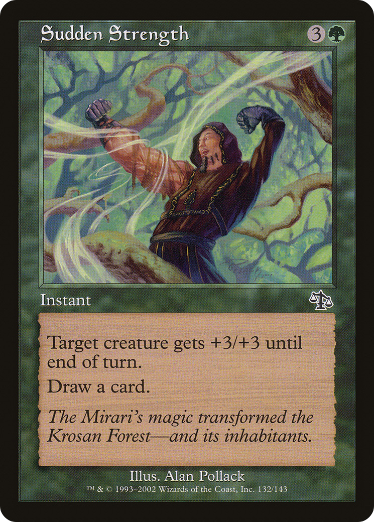 Sudden Strength (JUD-132) - Judgment Foil
