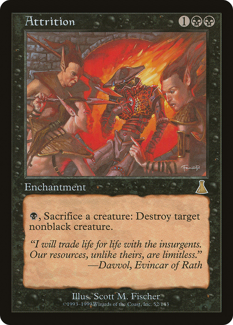 Attrition (UDS-052) - Urza's Destiny